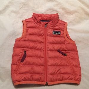 Patagonia puffer vest, baby